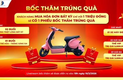 Bốc Thăm Trúng Quà Đầu Năm 2026 Cùng Sviet Beauty Spa