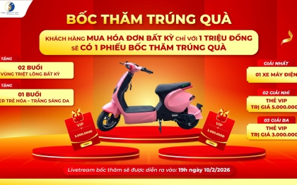 Bốc Thăm Trúng Quà Đầu Năm 2026 Cùng Sviet Beauty Spa